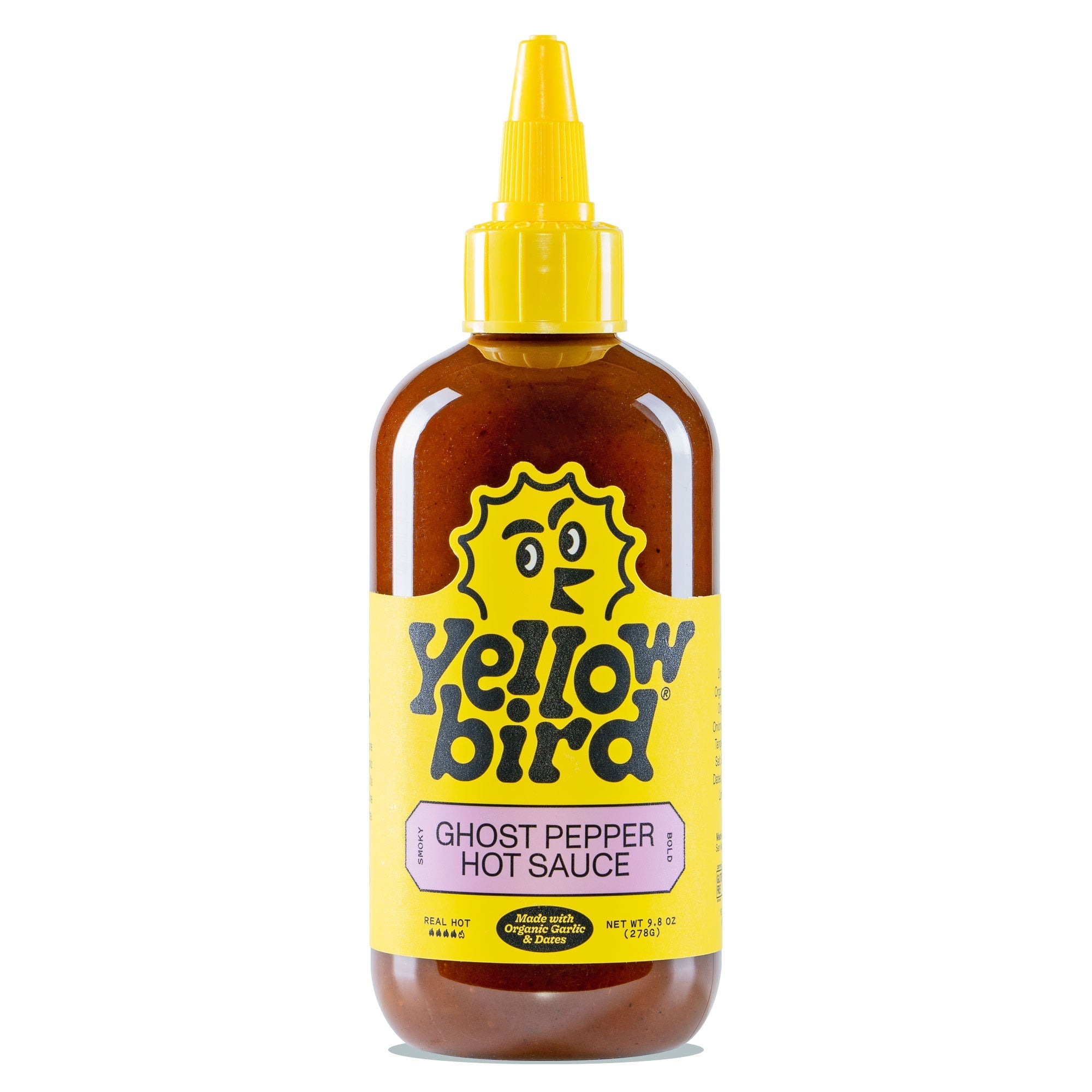 Made with Organic Ghost Pepper Hot Sauce